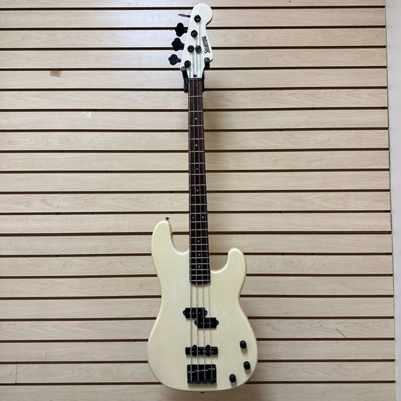 Schecter Strategy PJ Bass MIJ 1980s Aged White