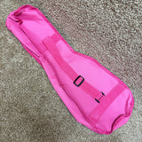 Amahi PNUKRRD Soprano Ukulele Hot Vibrant Pink w/ Cover