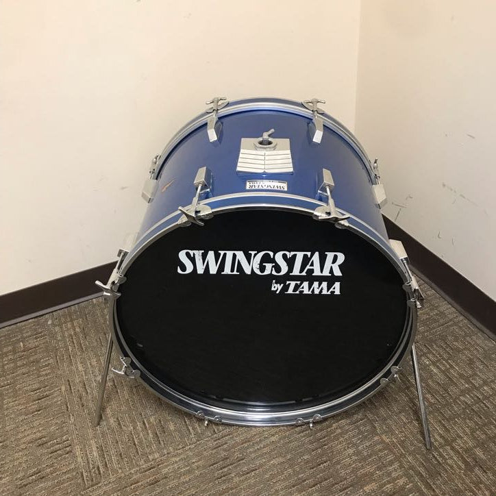 tama Tama Swingstar 1990s Bass Kick Drum 22x16 Blue – Mountain Music