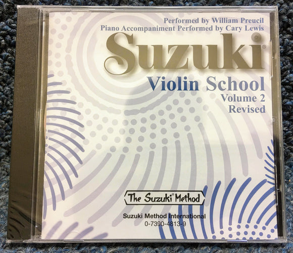 NEW Suzuki Violin School Volume 2 Revised CD