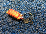 New Hohner Mini Harmonica Keychain