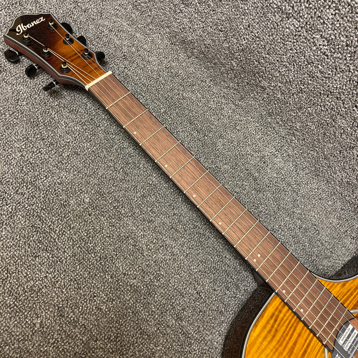 Ibanez AEWC32FM Acoustic Electric Guitar - Amber Sunset Fade – Mountain  Music