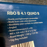NEW Rockboard Quad 4.1 Pedalboard w/ Gig Bag
