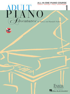 Adult Piano Adventures Book 1 All In One