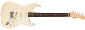 Fender Jeff Beck Stratocaster Olympic White w/ Deluxe Tweed Case