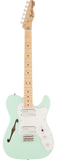 Fender Special Edition 72 Tele Thinline Surf Green 2014 W/ Case