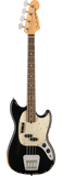 Fender JMJ Road Worn Mustang Bass Black w/ Orig Gig Bag