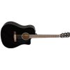 Fender CD-60SCE Dreadnought Black