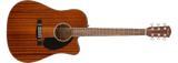 Fender CD60SCE Acoustic Electric Dreadnought All Mahogany