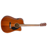 Fender CD60SCE Acoustic Electric Dreadnought All Mahogany