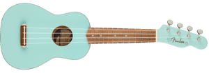 NEW Fender Venice Soprano Ukulele Daphne Blue