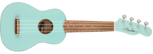 NEW Fender Venice Soprano Ukulele Daphne Blue