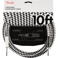 Fender Pro Checkerboard Instrument Cable 10