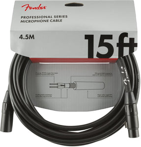 Fender Professional Mic Cable XLR TO XLR 15'