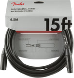 Fender Professional Mic Cable XLR TO XLR 15'