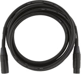 Fender Professional Series Microphone Cable Black 10'
