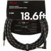 Fender Deluxe Tweed Instrument Cable Black 18.6'