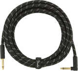 Fender Deluxe Instrument Cable Black Tweed 10'