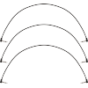 Fender Blockchain Patch Cable 3 Pack 24"