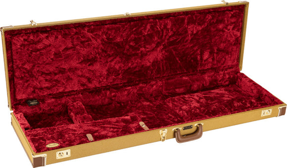 Fender Classic Series Electric Bass Case-Tweed: P or J Bass