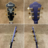 Ibanez AS73G-MPF Semi-Hollow Body Electric Guitar Metallic Purple Flat