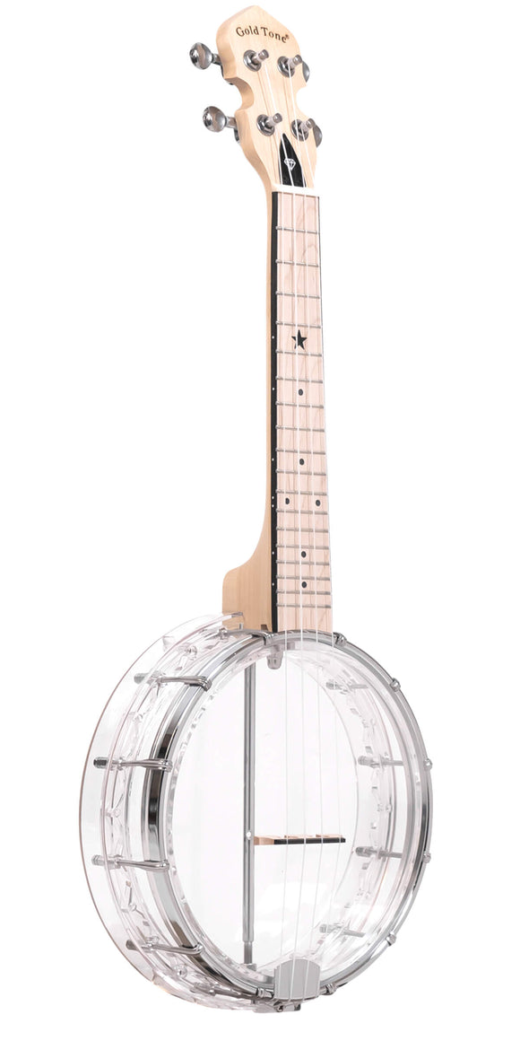 Gold Tone Little Gem Banjo Ukulele Banjolele LG-D Diamond w/ Bag