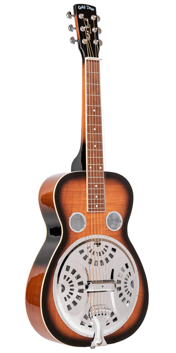 Gold Tone Paul Beard Electric Squareneck Resonator w/ Deluxe Case