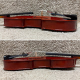 Violin Unlabeled 4/4 w/Case & Bow D
