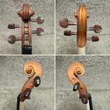 Unlabeled Violin w/ Case & Bow 4/4 E
