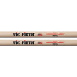 Vic Firth Drum Stick Pair Wood Tip Rock