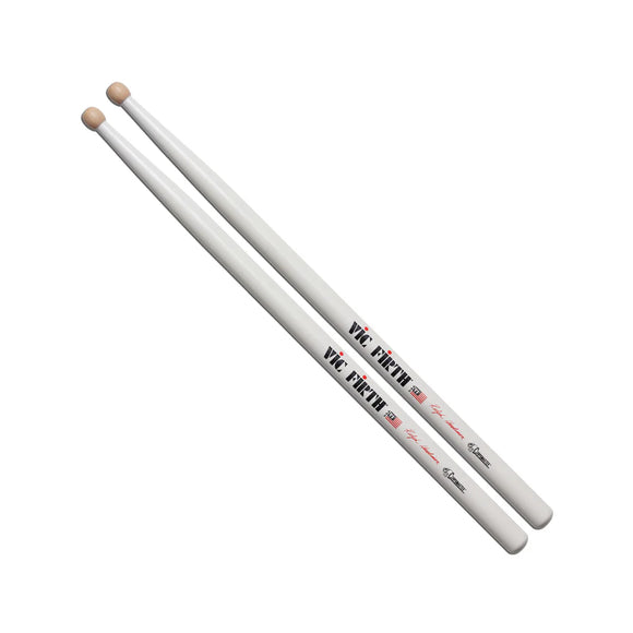 Vic Firth Ralph Hardimon Marching Sticks White Wood Tip