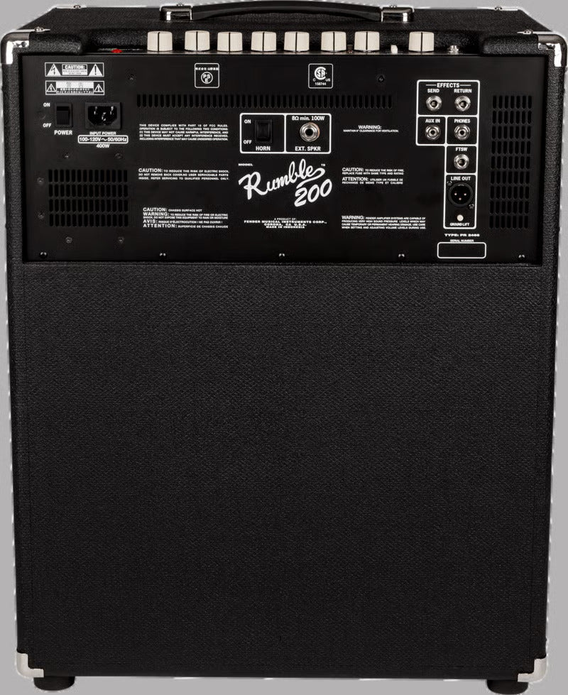 Fender Rumble 200 - 200 watt Combo Bass Guitar Amp – Mountain Music