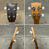 Ohana VK-70 Soprano Ukulele W/ Custom Hardshell Case
