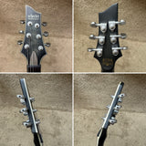Schecter C-1 Platinum Rosewood Fingerboard MIK EMGs See Through Black Satin Stain