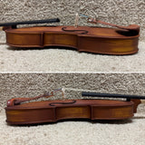 Unlabeled Violin w/ Case & Bow 4/4 E