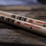 Vic Firth American Classic Drum Stick Pair Wood Tip 2B