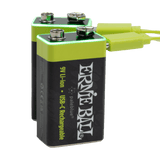 Ernie Ball USB-C Rechargeable 9V Battery by Paleblue 2-Pack