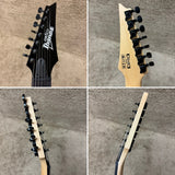 Ibanez GIO Electric Guitar Transparent Black Sunburst 7 String