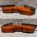 Violin Unlabeled 4/4 w/Case & Bow B