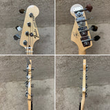 Fender Geddy Lee Signature Jazz Bass 2021 MIM Black w/ Gig Bag