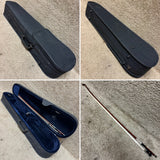 Unlabeled Vine Inlay Violin Outfit 4/4