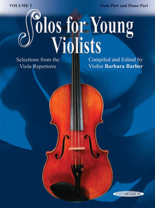 Solos for Young Violists Volume 1 Viola and Pianlo Part