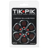 Tik Pik 6-Pack Black Celluloid Medium