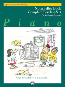 Alfred Notespeller Book Complete Levels 2 & 3