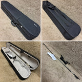 Mendini MV300 Violin with Case and Bow 4/4
