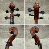 Unlabeled Vine Inlay Violin Outfit 4/4