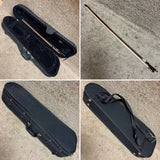 Unlabeled Violin  1/2 Size w/ Case & Bow