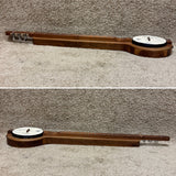 Folk Notes Folkcraft Dulci-Jo Dulcimer Banjo w/ Case & Book