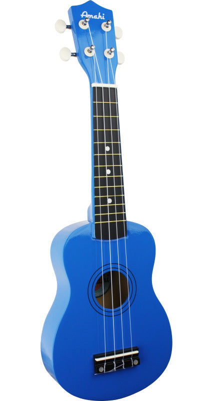 Amahi Jelly Bean Series Soprano Ukulele Blueberry w/ Bag