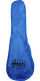 Amahi Jelly Bean Series Soprano Ukulele Blueberry w/ Bag
